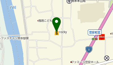 rocky本山店の地図画像