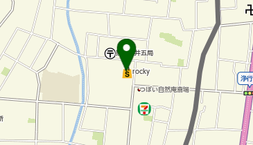 rocky坪井店の地図画像