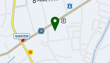 ダイソー益城惣領店の地図画像