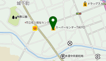 ダイソーリンドマール熊本本渡店の地図画像