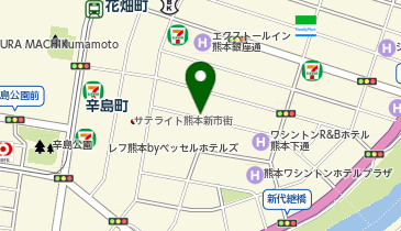 ABC MART熊本下通り店の地図画像