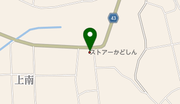 かどしんストアーの地図画像