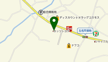 ネッツトヨタ熊本ネッツワールド玉名の地図画像