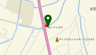 ユナイテッドトヨタ熊本ネッツスクエア八代店の地図画像