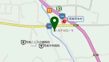 ユナイテッドトヨタ熊本カローラ熊本荒尾店の地図画像