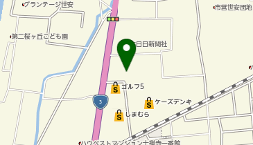 ユナイテッドトヨタ熊本カローラ熊本本店の地図画像