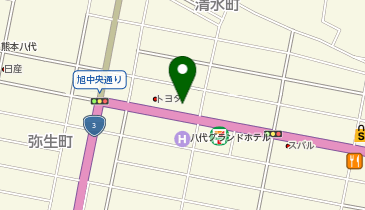 ユナイテッドトヨタ熊本カローラ熊本八代店の地図画像