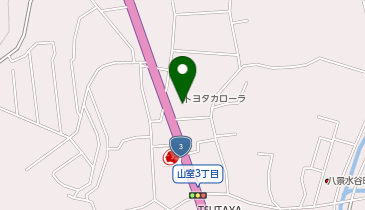 ユナイテッドトヨタ熊本カローラ熊本清水店の地図画像