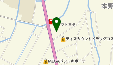 Honda Cars熊本八代南店の地図画像