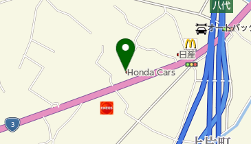 Honda Cars熊本八代インター店の地図画像