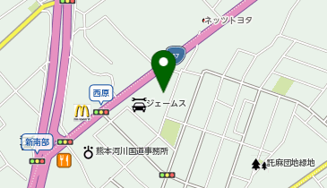 熊本ダイハツ販売ダイハツJms熊本東店の地図画像