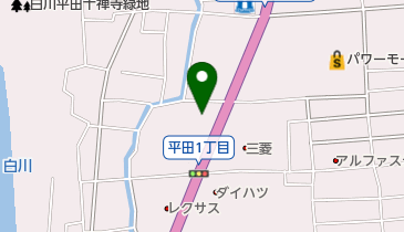 スズキ自販熊本スズキアリーナ熊本中央の地図画像