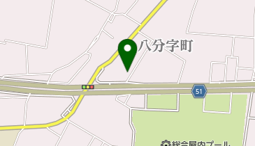 フィアット熊本の地図画像