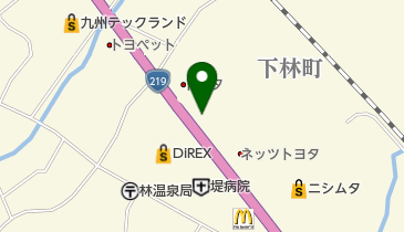 ユナイテッドトヨタ熊本カローラ熊本人吉店の地図画像