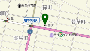 熊本トヨタ自動車八代店の地図画像