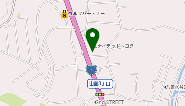 ユナイテッドトヨタ熊本カローラ熊本清水店の地図画像