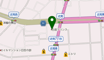 日産プリンス熊本フリート・特販部の地図画像