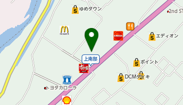 日産プリンス熊本東バイパス店の地図画像