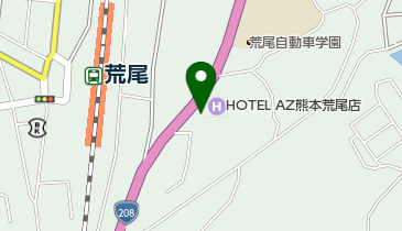 熊本ダイハツ販売荒尾店の地図画像