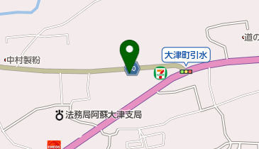 熊本ダイハツ販売ダイハツ大津の地図画像