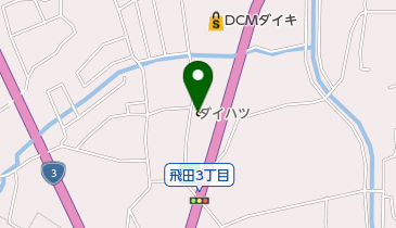 熊本ダイハツ販売清水店の地図画像