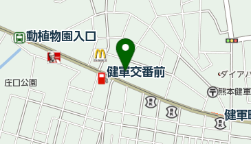 熊本ダイハツ販売ダイハツ東部の地図画像
