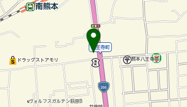 熊本ダイハツ販売浜線店の地図画像