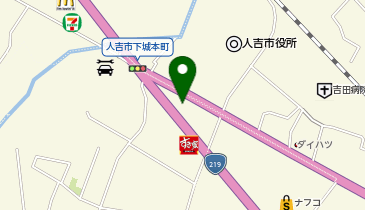 スズキ自販熊本スズキアリーナ人吉の地図画像