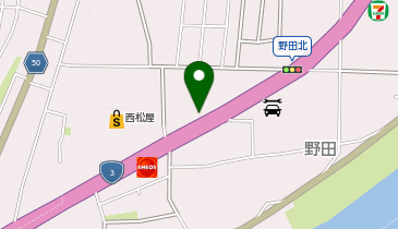 熊本中央スズキ自動車販売スズキアリーナ熊本南の地図画像