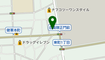 スズキ自販熊本スズキアリーナ健軍の地図画像