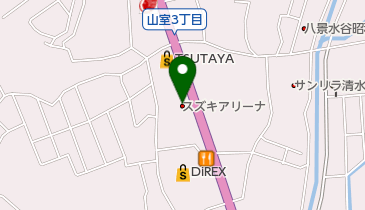 スズキ自販熊本スズキアリーナ熊本清水の地図画像