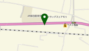 スズキ自販熊本スズキアリーナ阿蘇の地図画像