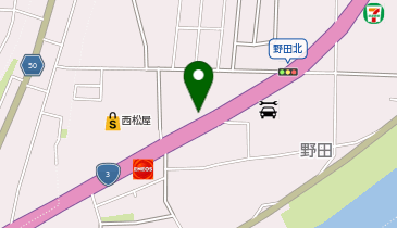 熊本中央スズキ自動車販売スズキアリーナ熊本南の地図画像