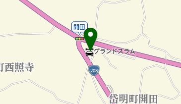 グランドスラムマニアックドリームの地図画像