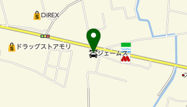 ジェームス玉名店の地図画像