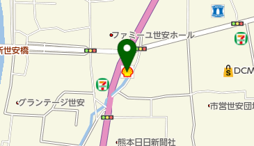 カーコンビニ倶楽部世安店の地図画像
