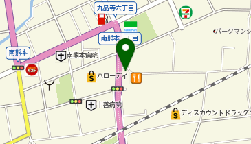 ワンカルビ南熊本店の地図画像