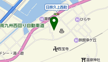 武士屋旅館の地図画像