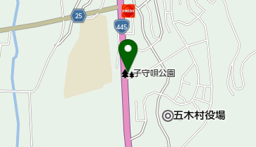 子守唄公園の地図画像