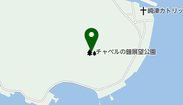 チャペルの鐘展望公園の地図画像