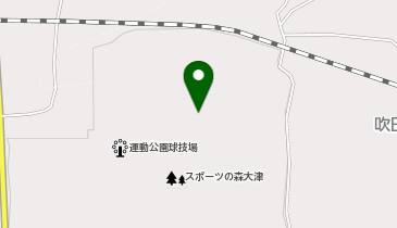 大津町運動公園競技場の地図画像