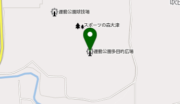 大津町運動公園多目的広場の地図画像