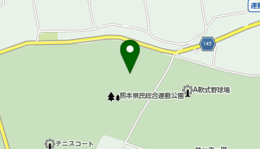 熊本県民総合運動公園野球場の地図画像