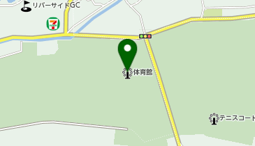 熊本県民総合運動公園体育館の地図画像