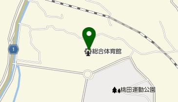 玉名市総合体育館の地図画像