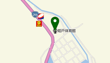 上天草市姫戸体育館の地図画像