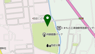 浜線健康パーク体育館の地図画像