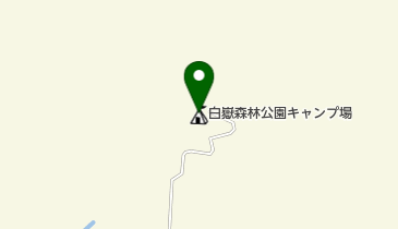 白嶽森林公園キャンプ場の地図画像