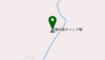陽の原キャンプ場の地図画像