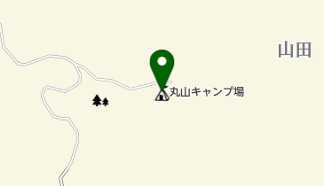 小岱山ふるさと自然公園丸山キャンプ場の地図画像